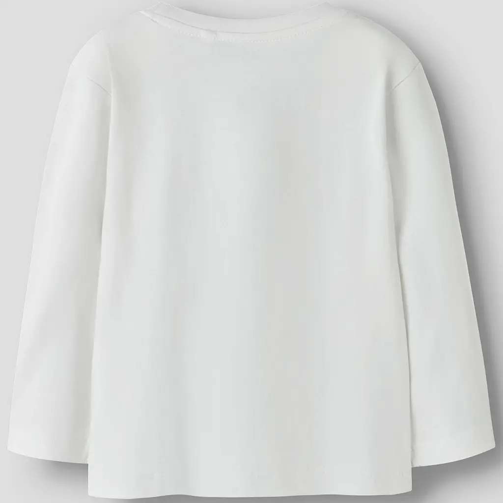 Longsleeve Veen (bright white hedgehogs)