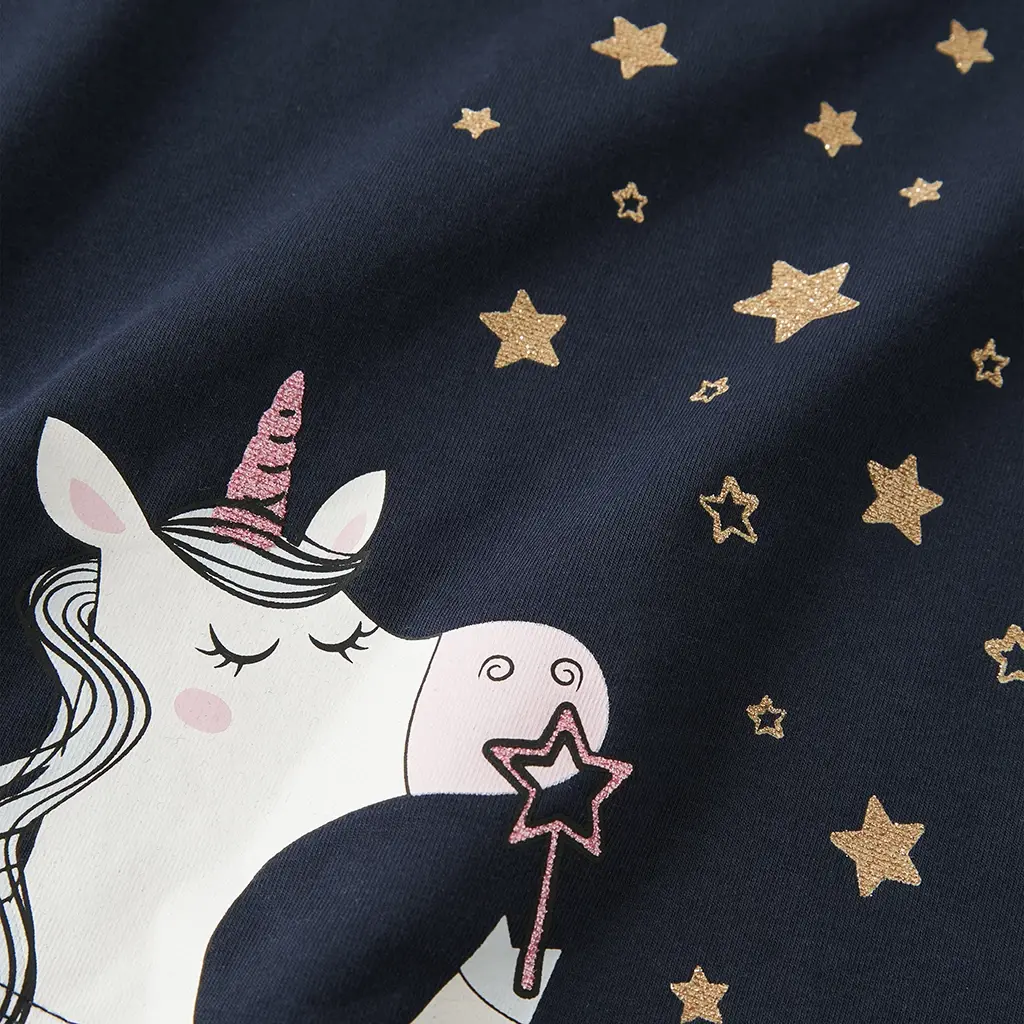 Longsleeve Vix (navy blazer star bubbles)