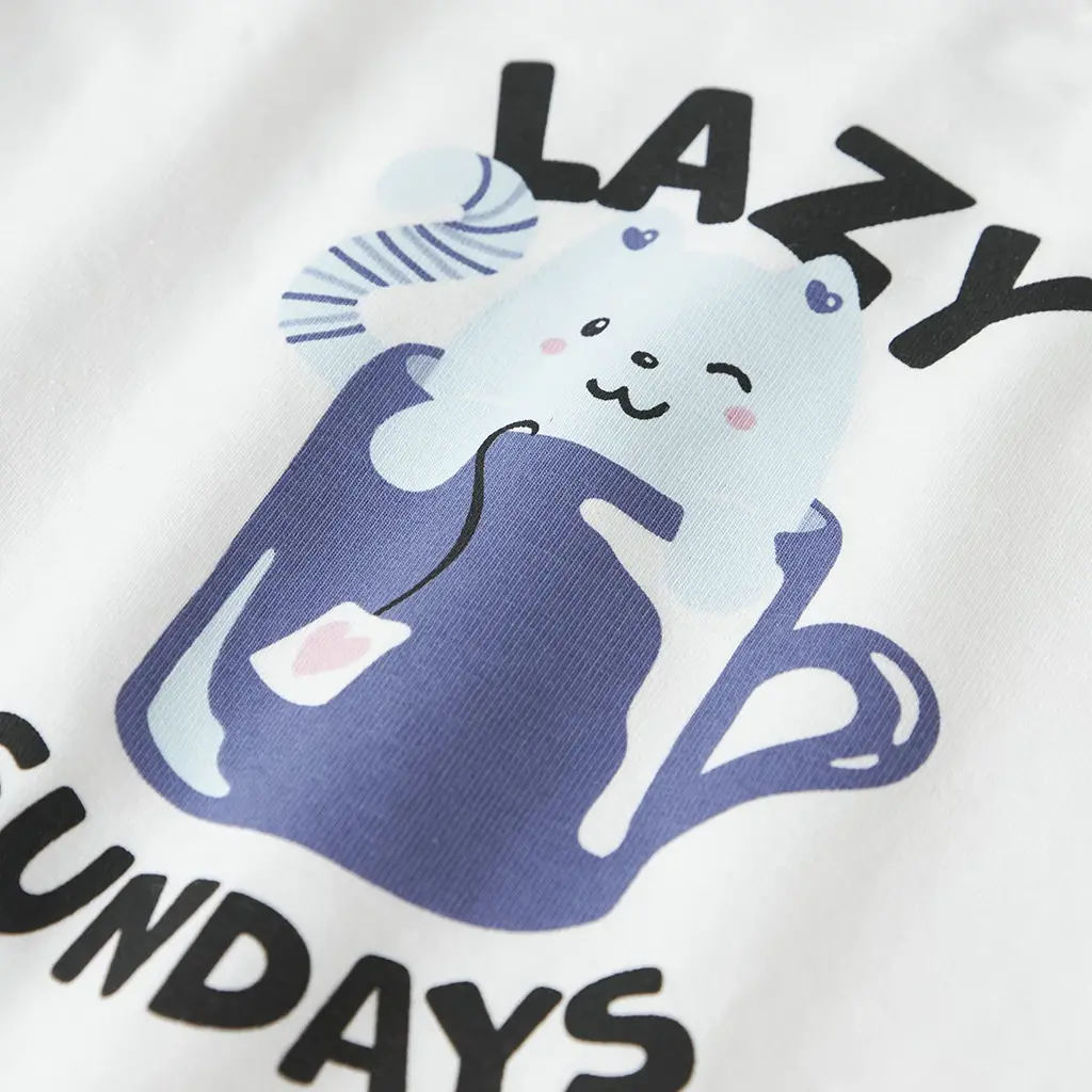 Longsleeve Vix (bright white cat cup)