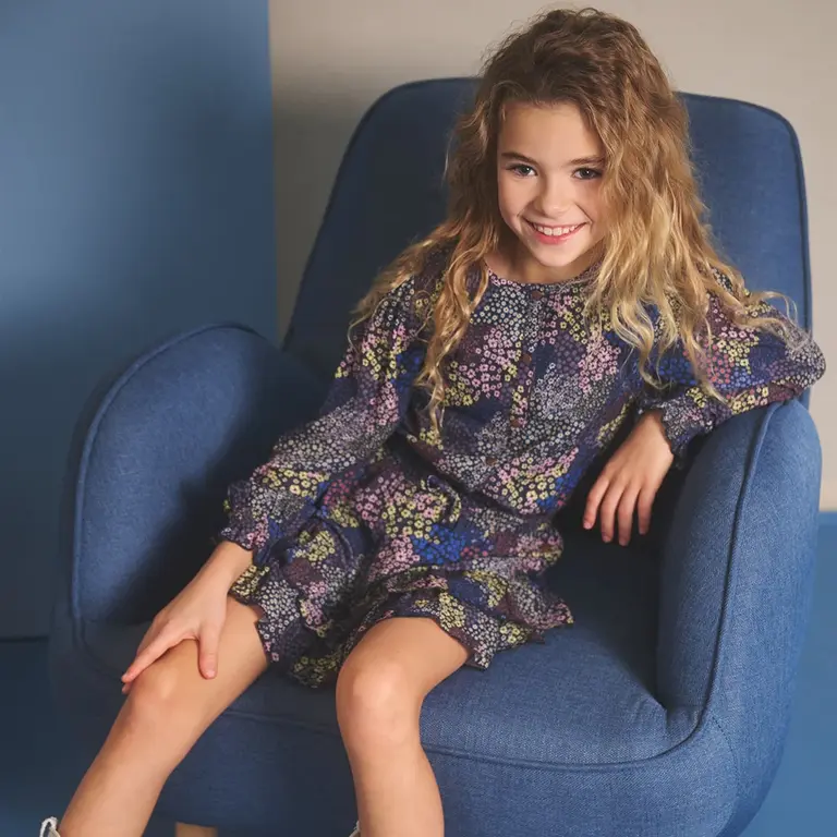 Jurk Miggy (navy blazer)