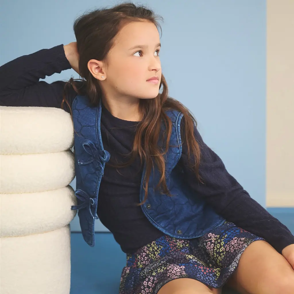 Gilet Kaby denim (nautical blue)
