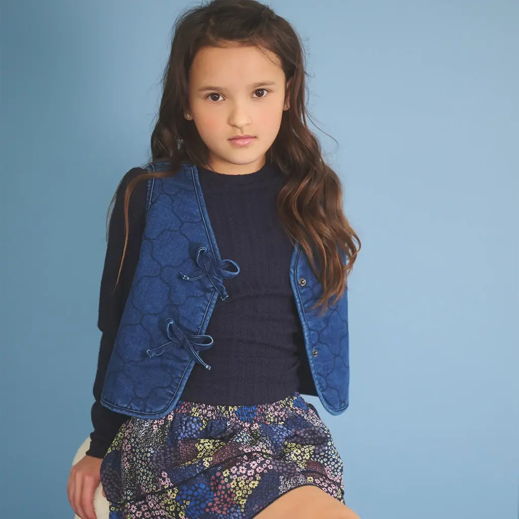 Gilet Kaby denim (nautical blue)