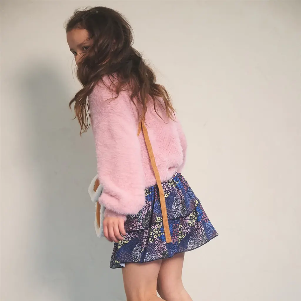 Zachte trui Kate (vintage rose)