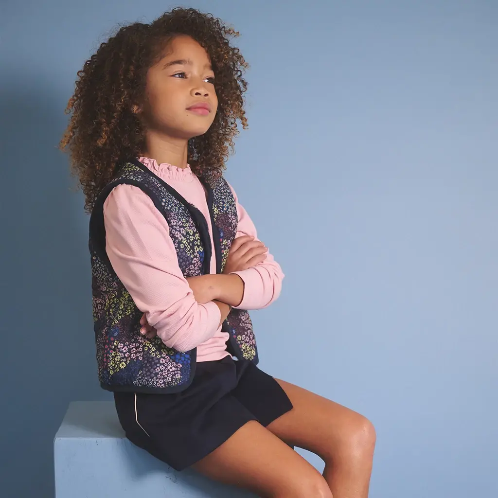 Gilet Katya REVERSIBLE (navy blazer)