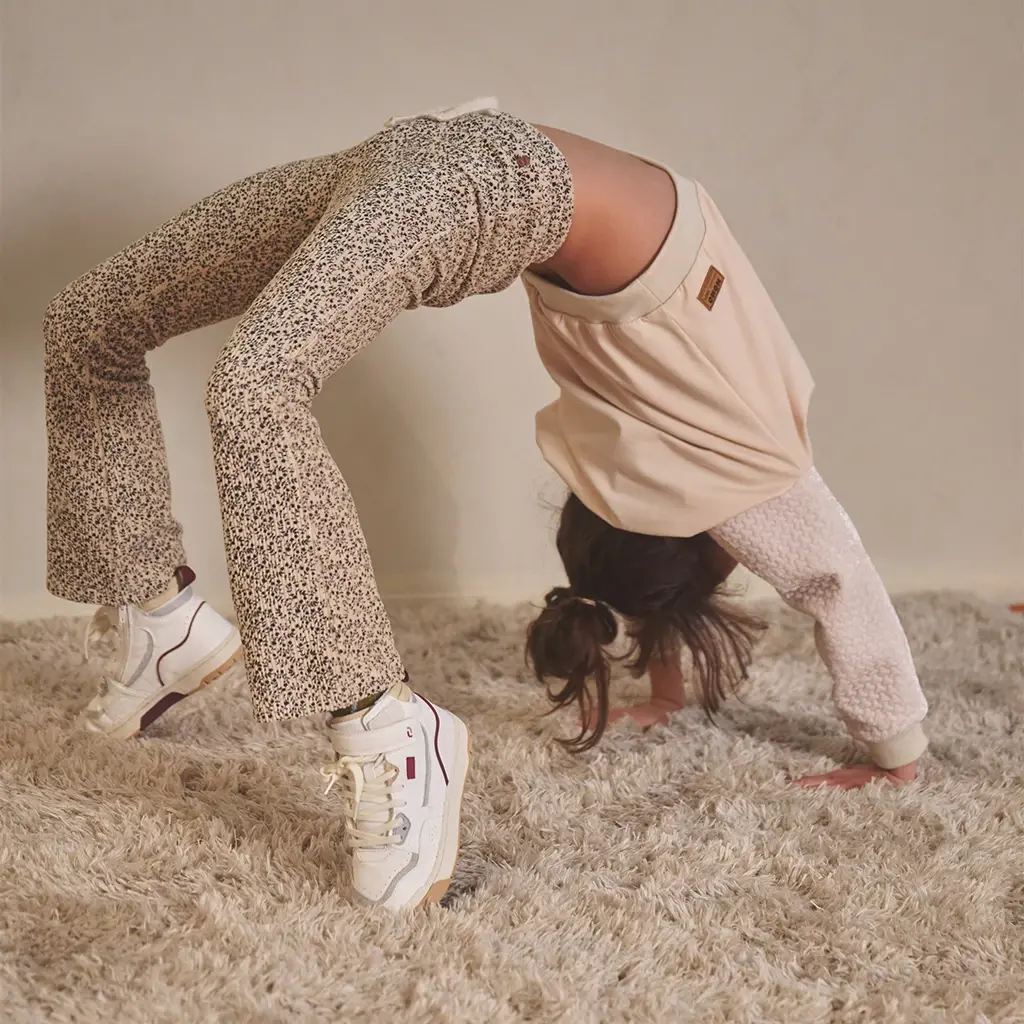 Broek Sady flared (pearled ivory)