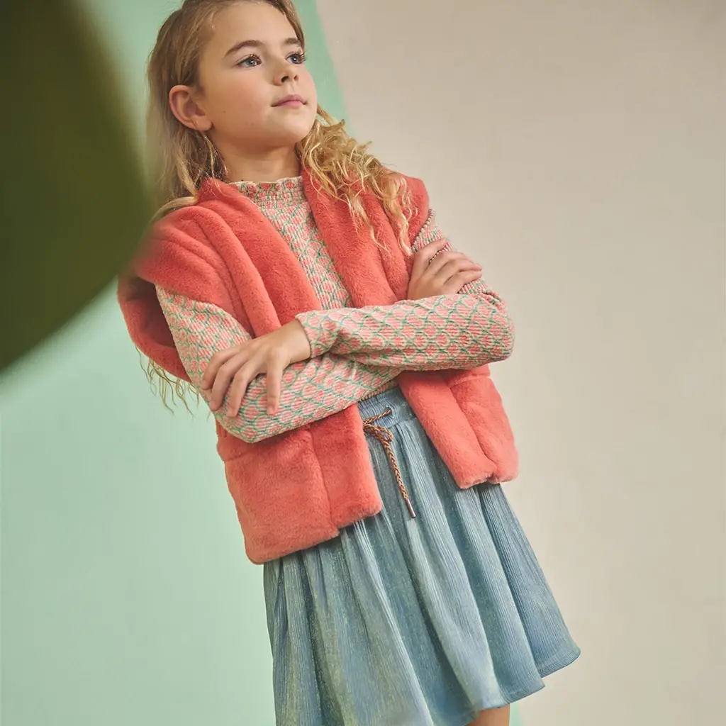 Gilet Kila (lovely lychee pink)