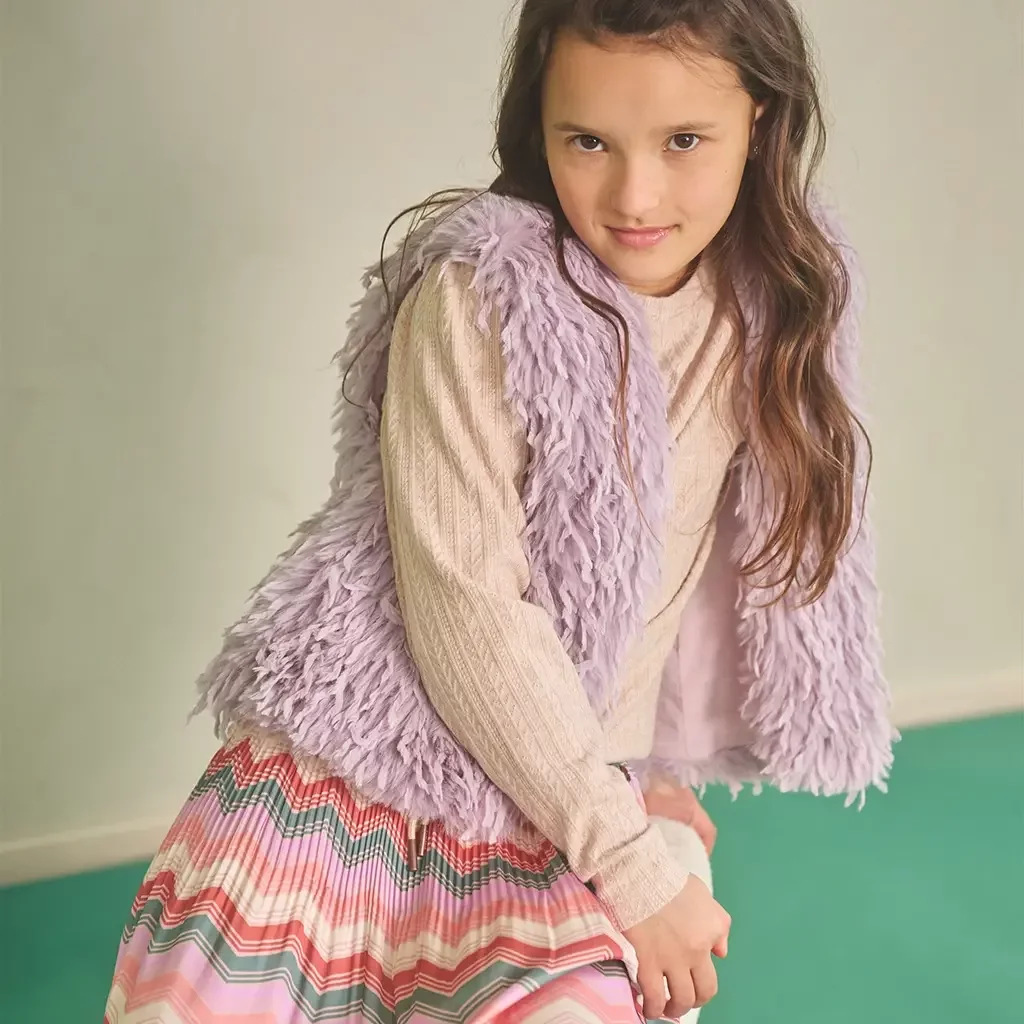 Gilet Kath (lupine lilac)