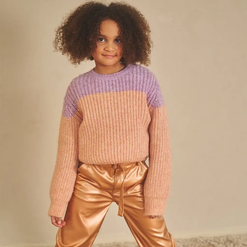 Gebreide trui Kem (spicy ginger)