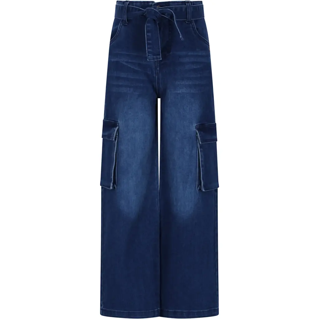 Spijkerbroek Saar cargo (nautical blue)