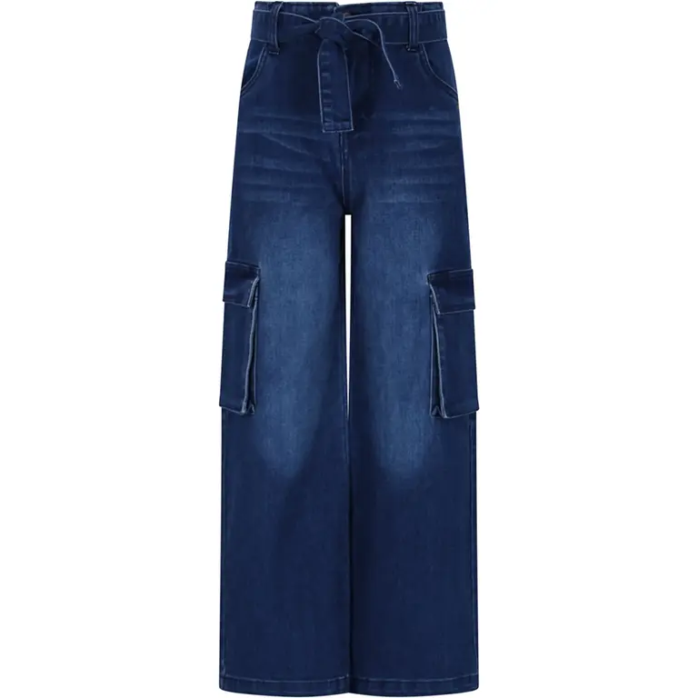 Spijkerbroek Saar cargo (nautical blue)