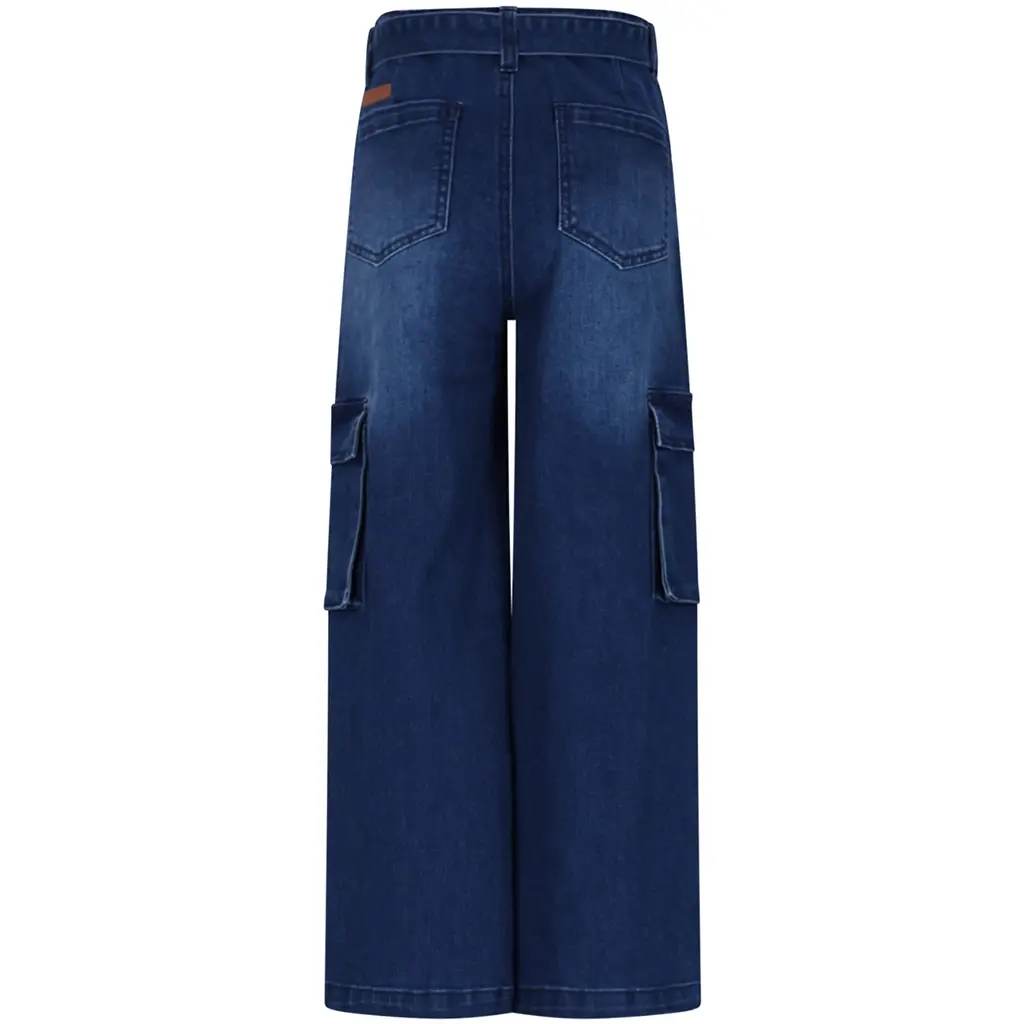 Spijkerbroek Saar cargo (nautical blue)