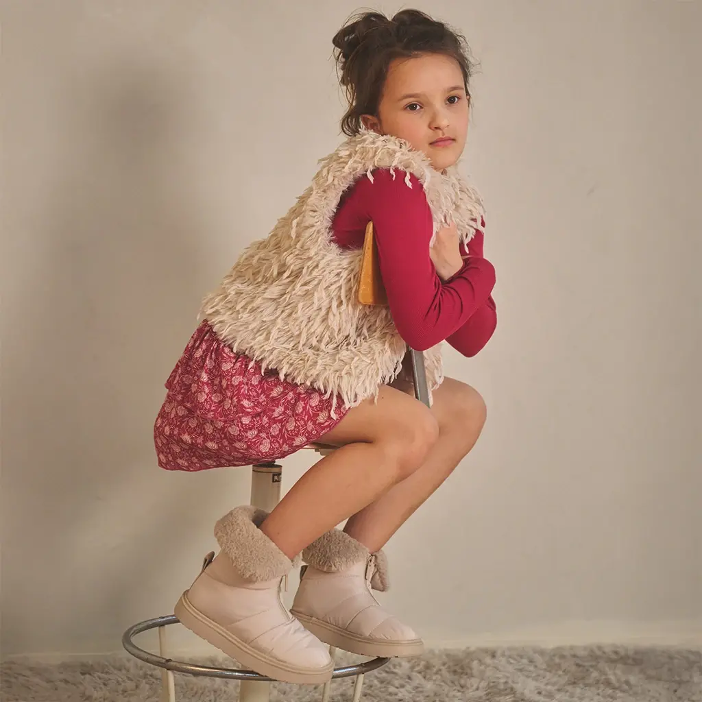 Gilet Kath (pearled ivory)