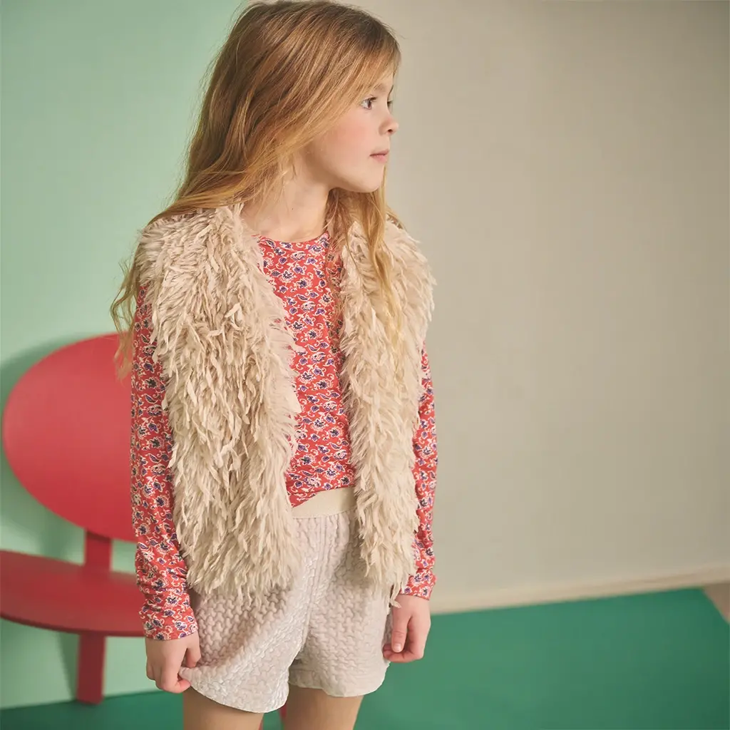 Gilet Kath (pearled ivory)