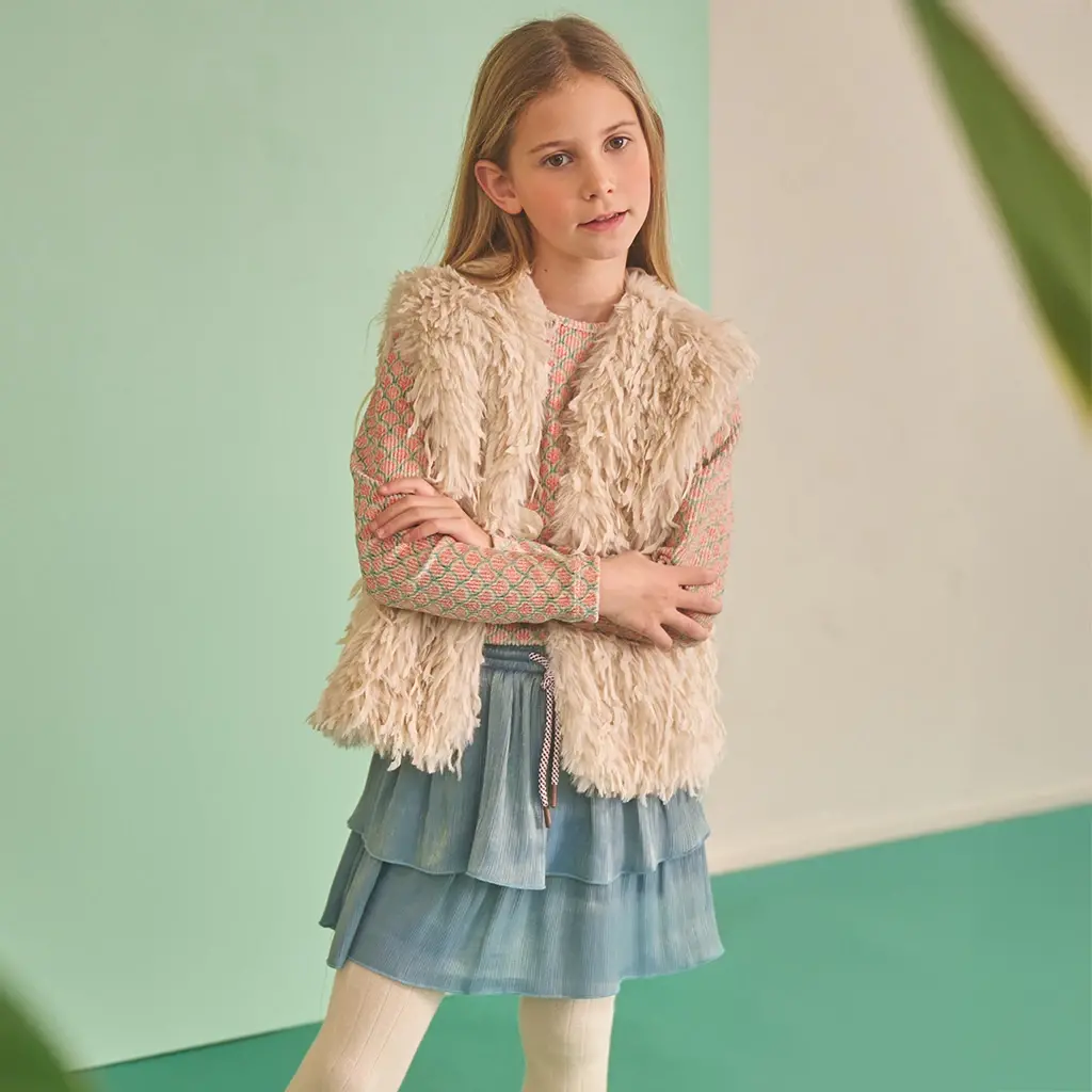 Gilet Kath (pearled ivory)