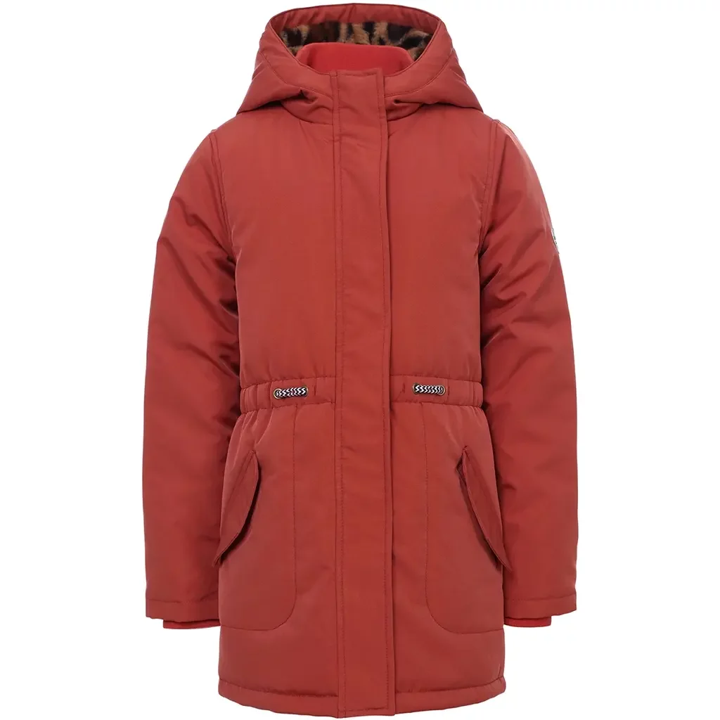 Winterjas parka (terracotta)