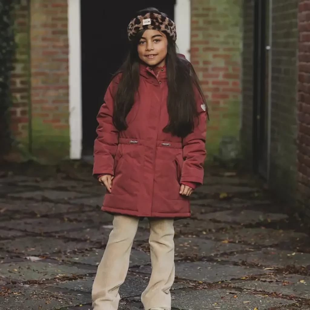 Winterjas parka (terracotta)