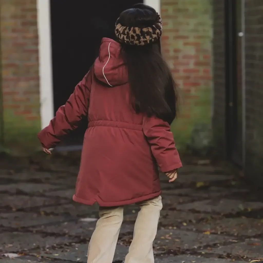 Winterjas parka (terracotta)