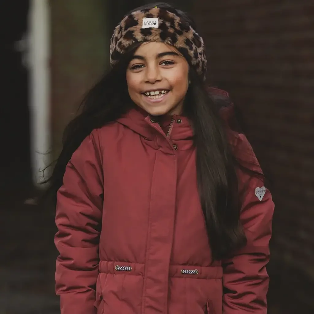 Winterjas parka (terracotta)