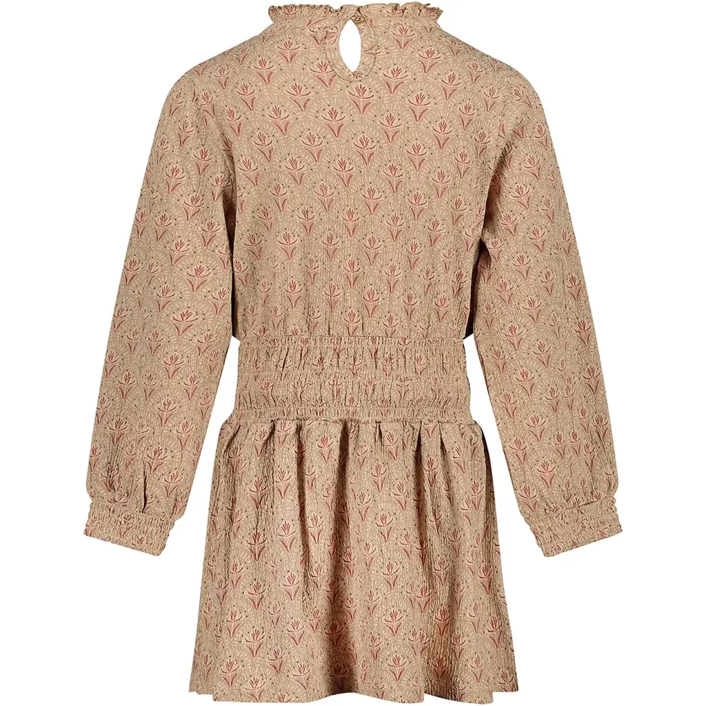 Jurk Tabby (aop red flower)