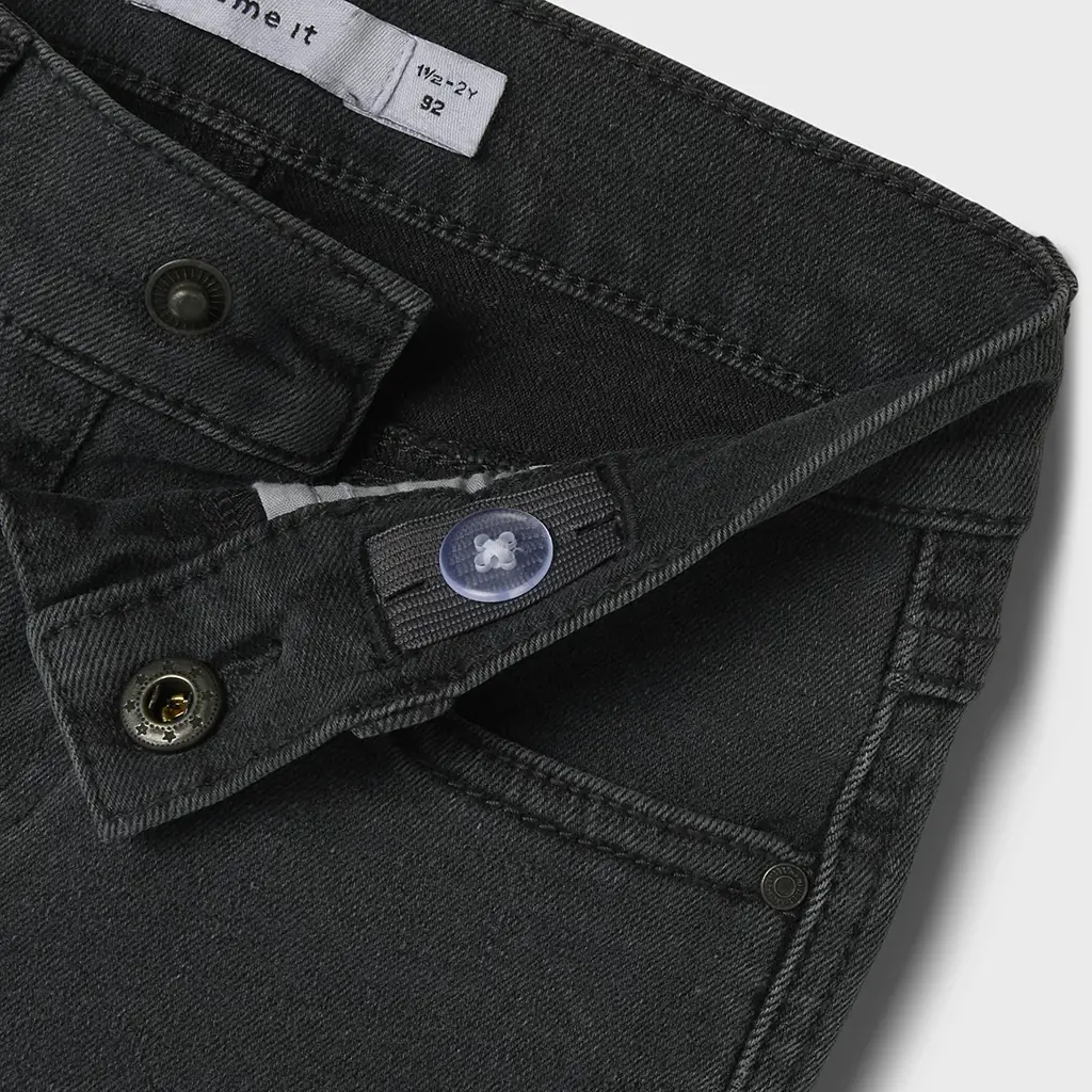 Jeans WIDE LEG Rose (dark grey denim)