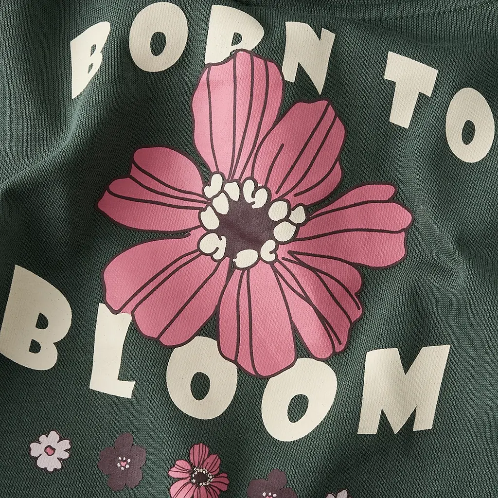 Trui sweat hoodie Nessa (garden topiary)