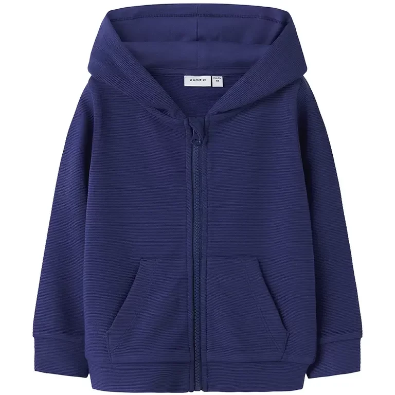 Vest hoodie Niba (blue print)