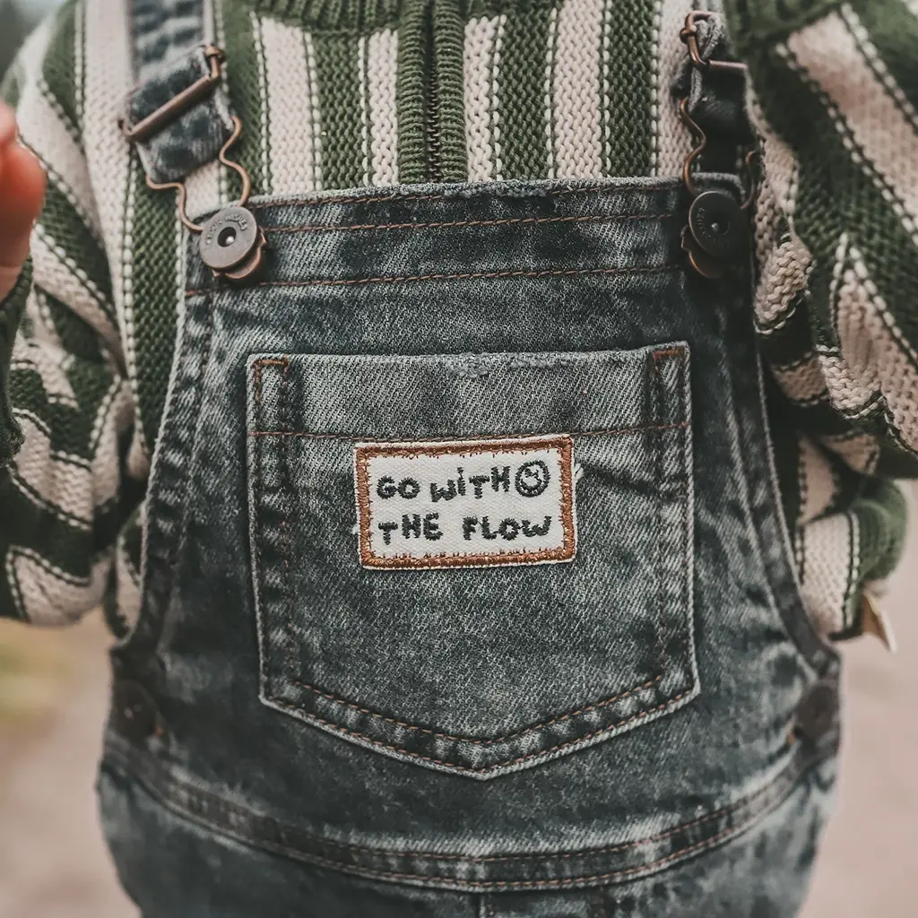 Gebreide trui collar (multicolor)