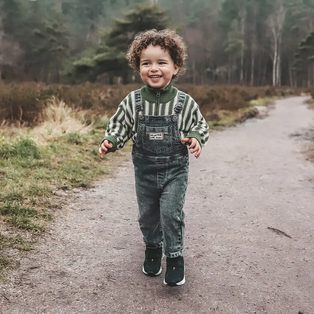 Gebreide trui collar (multicolor)