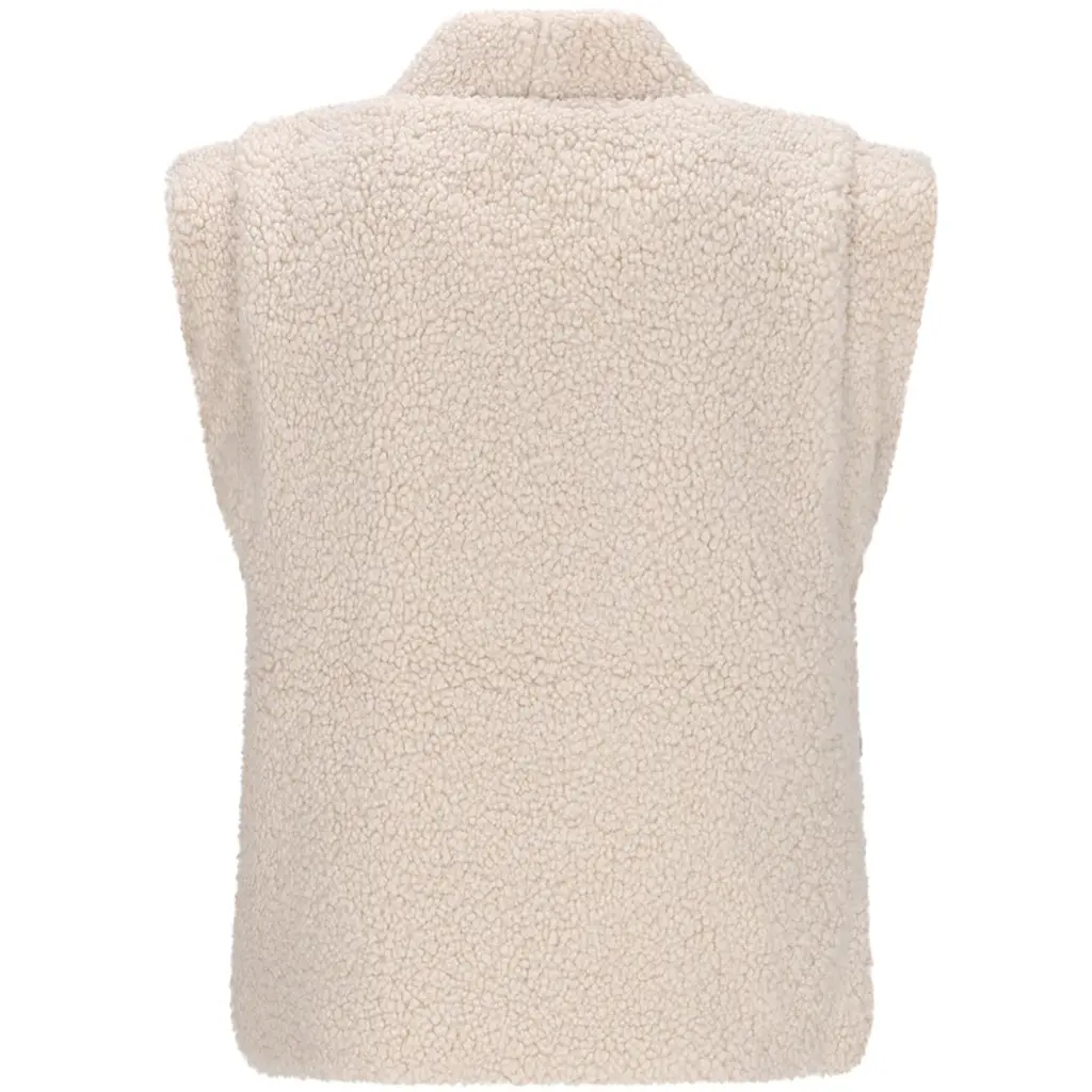 Gilet Georgie teddy (ecru)