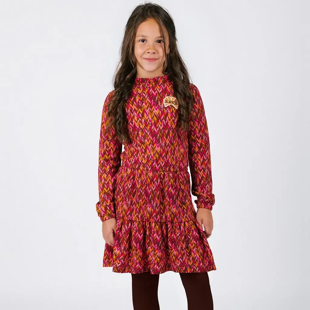 Jurk Dalia (zigzag texas)