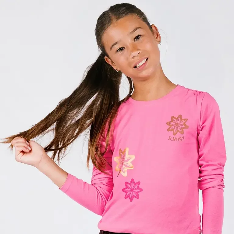 Longsleeve Tiara (pink carnation)