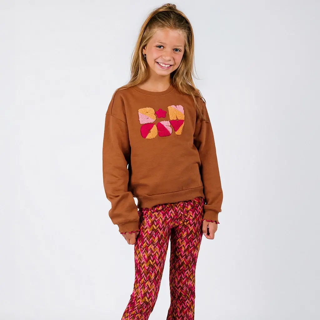 Broek Pepper flared (zigzag texas)