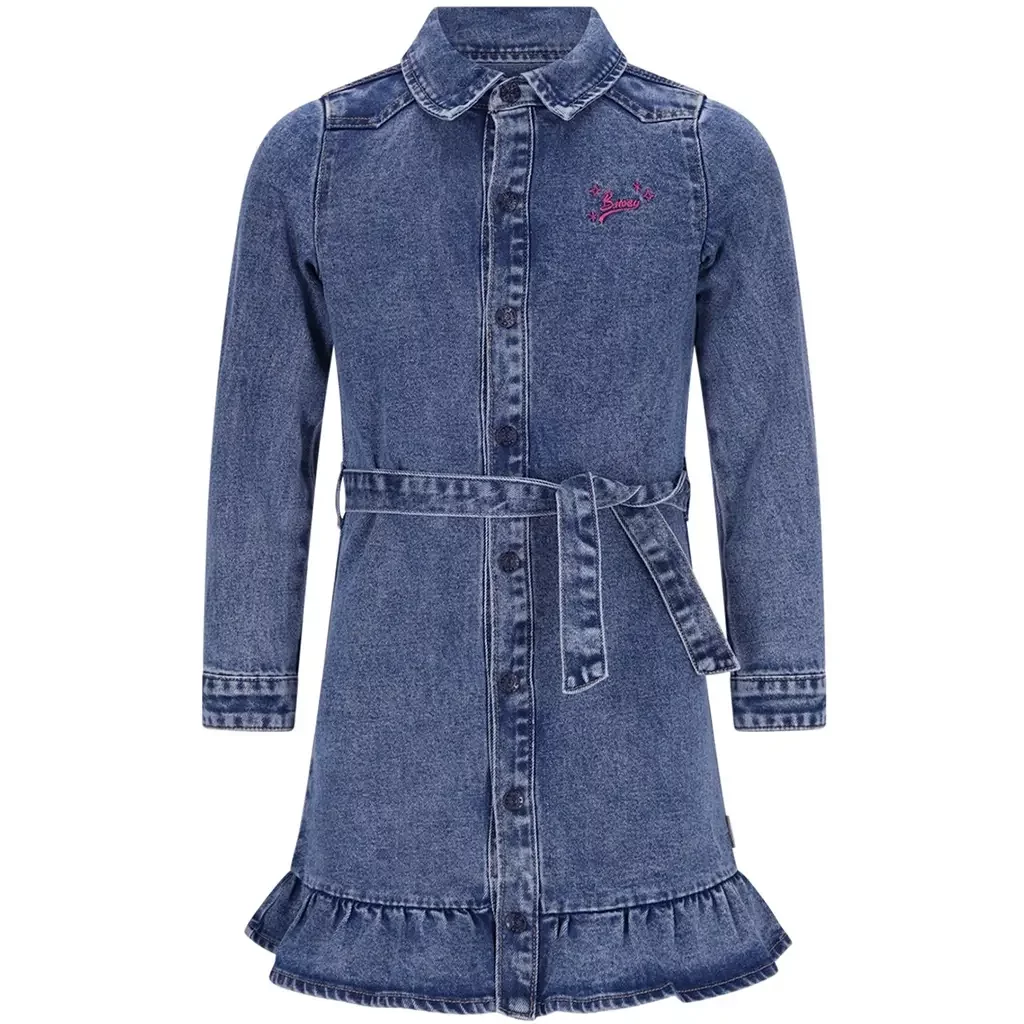 Spijkerjurk Dilan (mid blue denim)