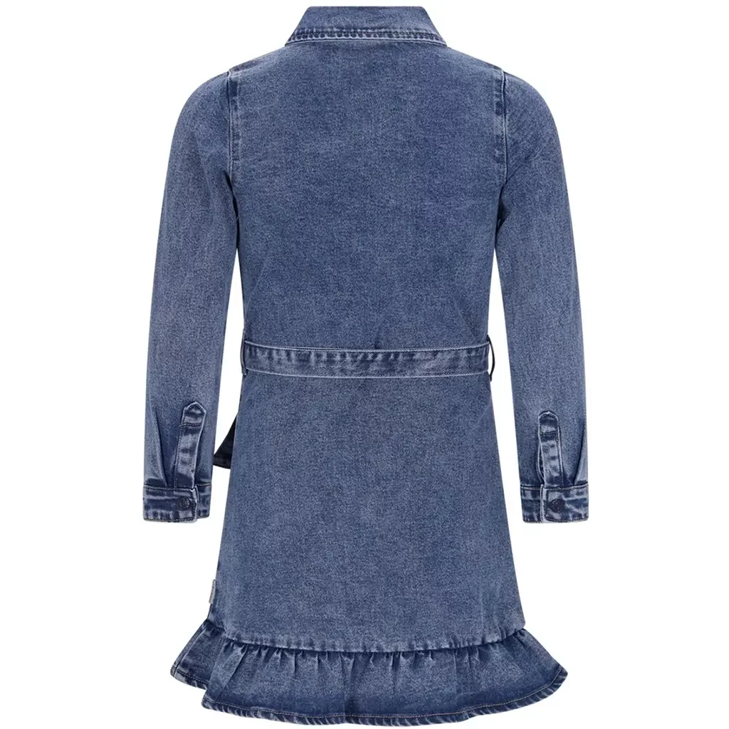 Spijkerjurk Dilan (mid blue denim)