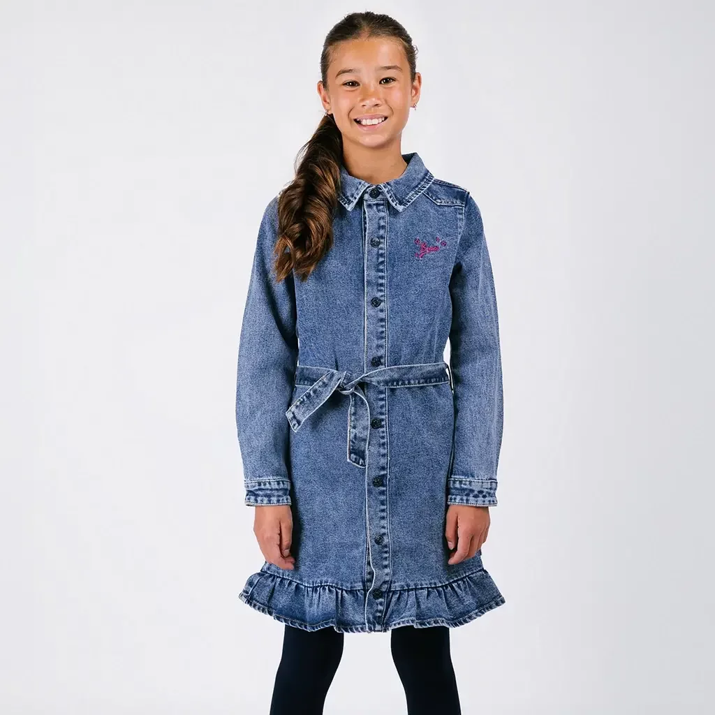 Spijkerjurk Dilan (mid blue denim)