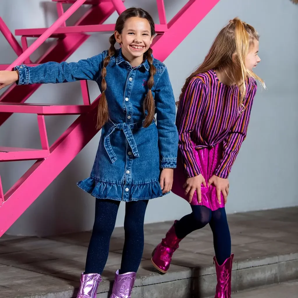 Spijkerjurk Dilan (mid blue denim)