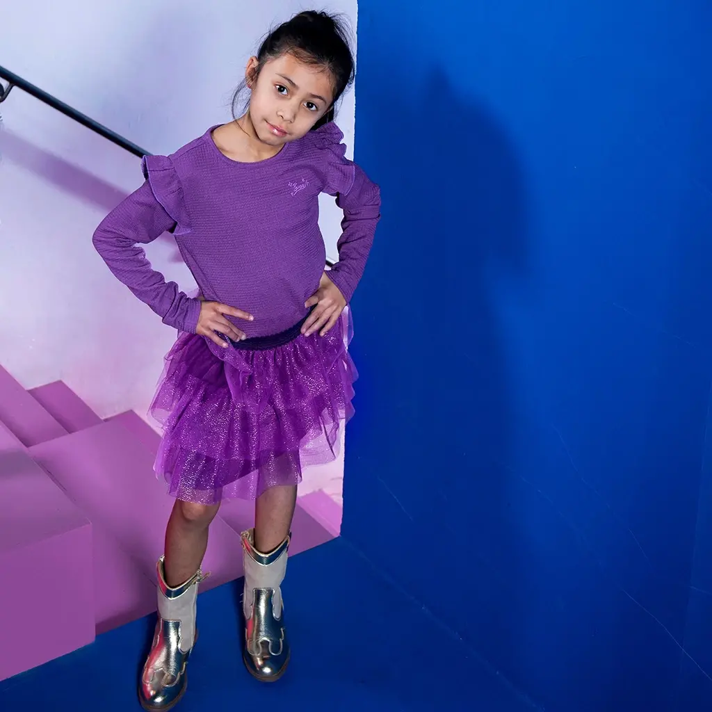 Jurk Dora (crushed grape)