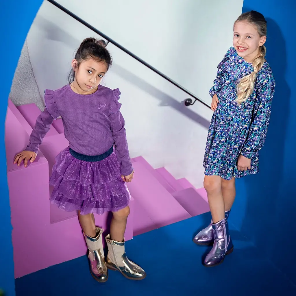 Jurk Dora (crushed grape)