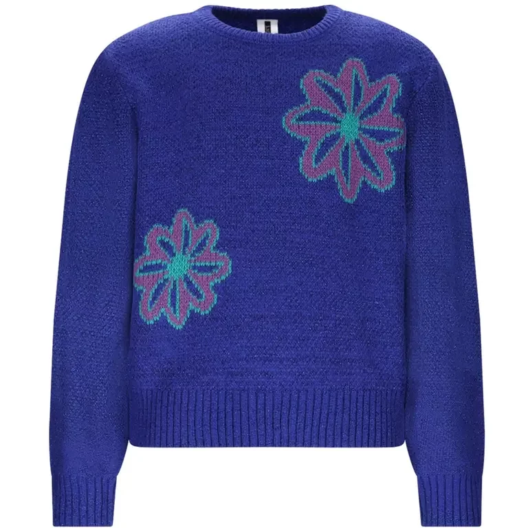 Gebreide trui Khloe (clematis blue)