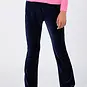 B.Nosy Broek Puck flared velvet (navy)