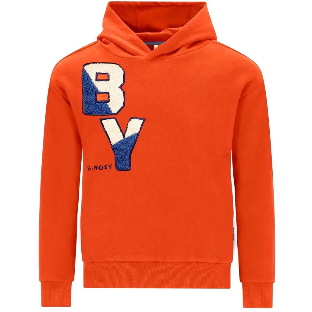 Trui hoodie Sep (red clay)