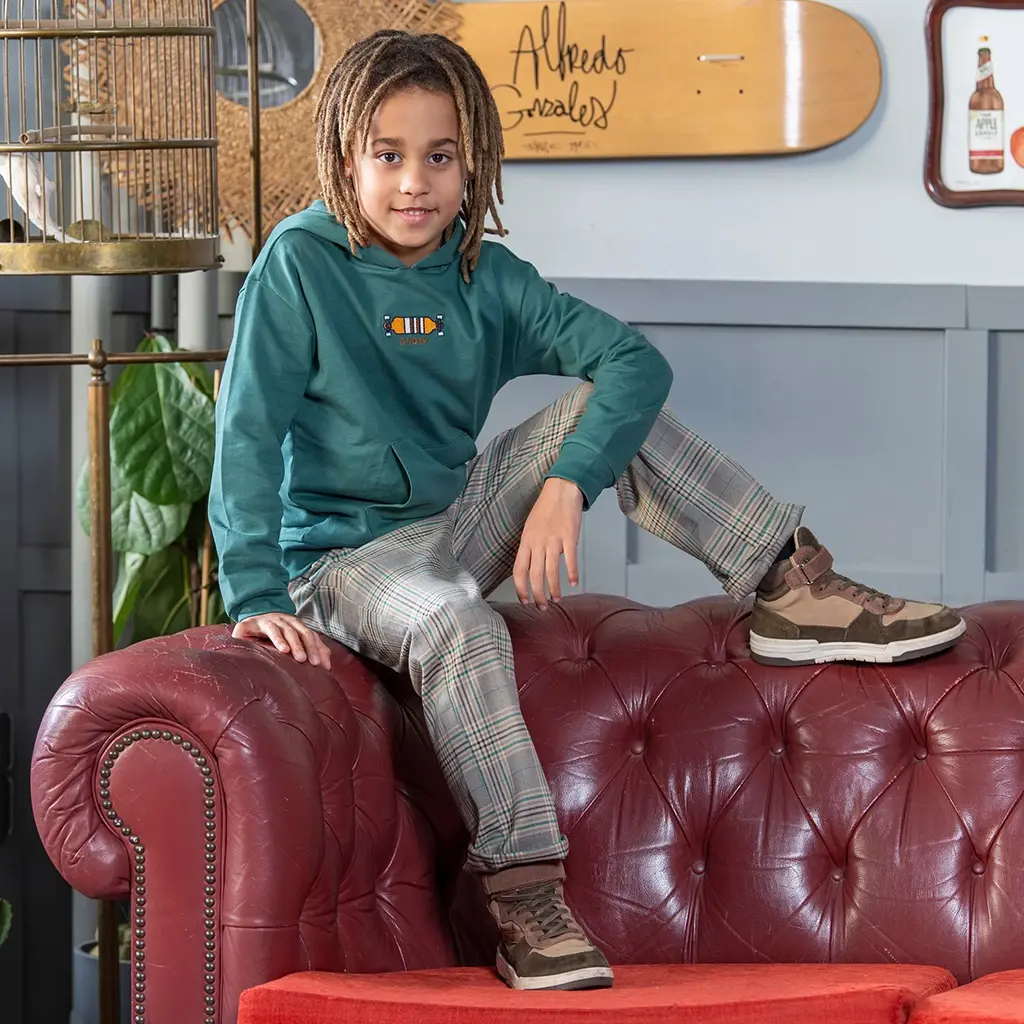 Trui hoodie Sep (jasper green)