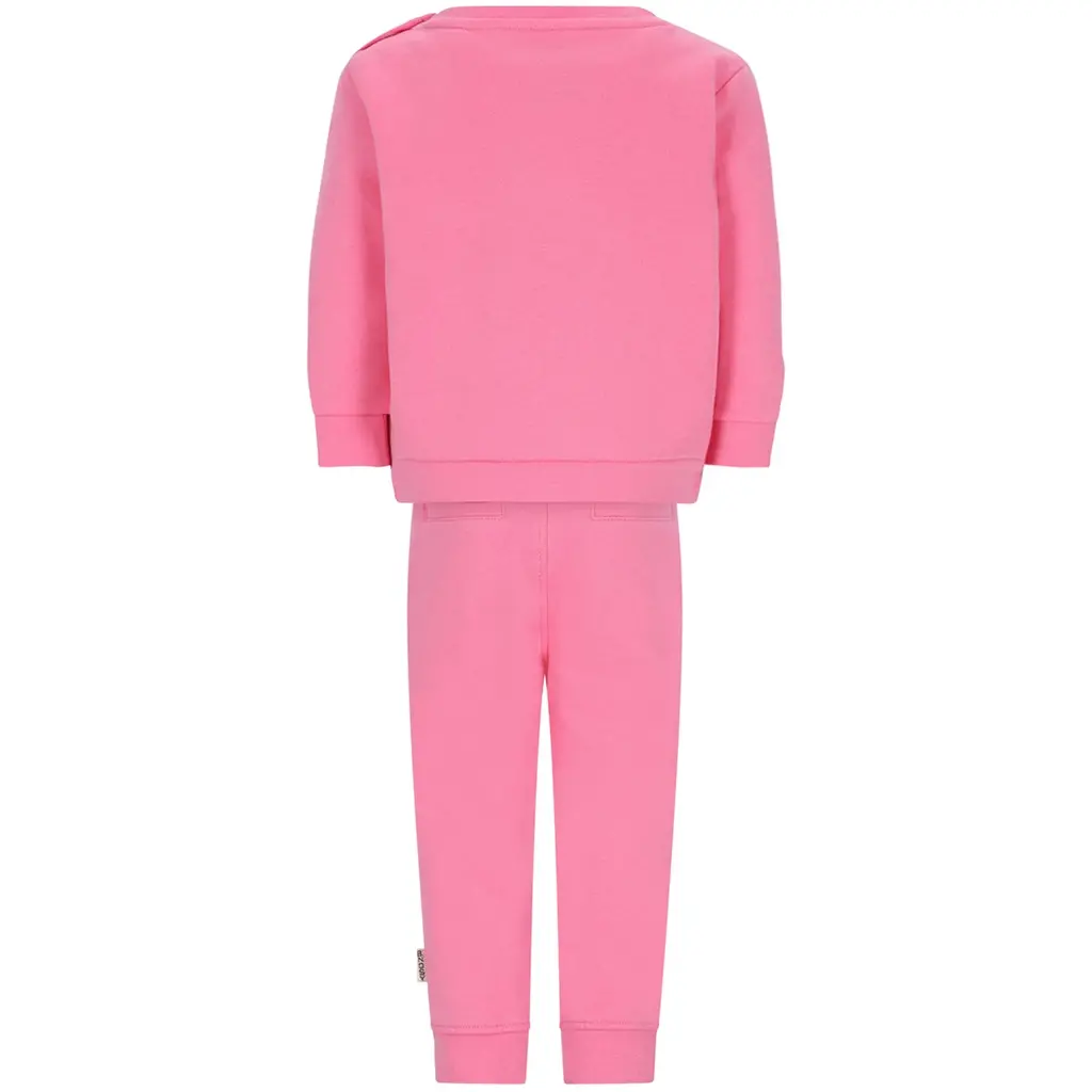 Tweedelig lounge setje Nola (pink carnation)