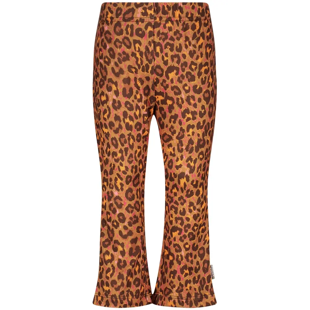 Broekje Phoebe flared (leopard texas)
