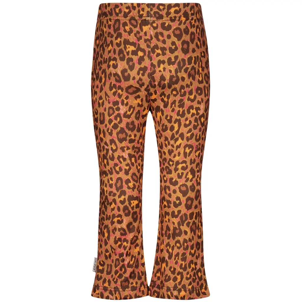Broekje Phoebe flared (leopard texas)