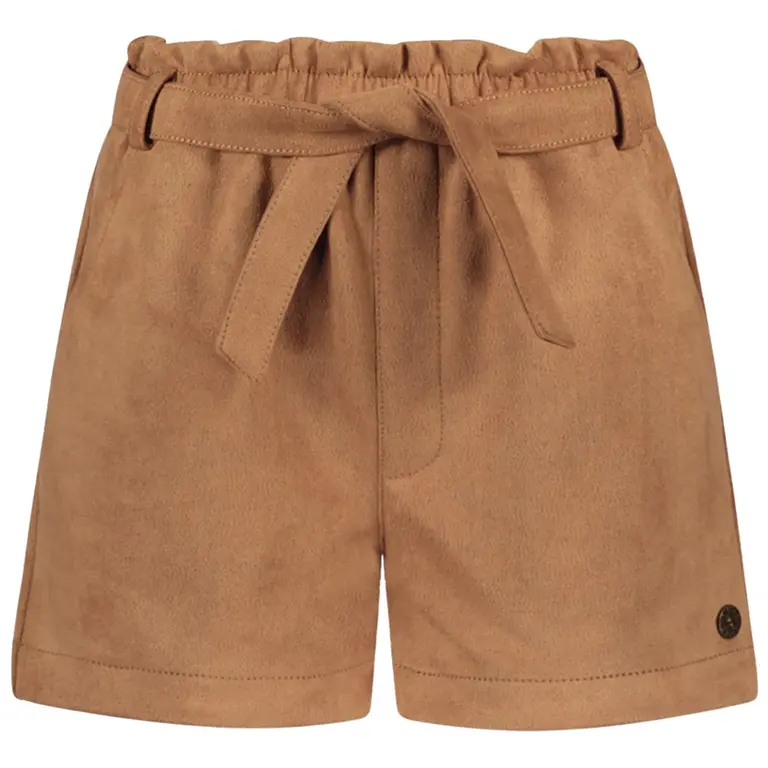 Kort broekje Fay-Linn fake leather (camel)