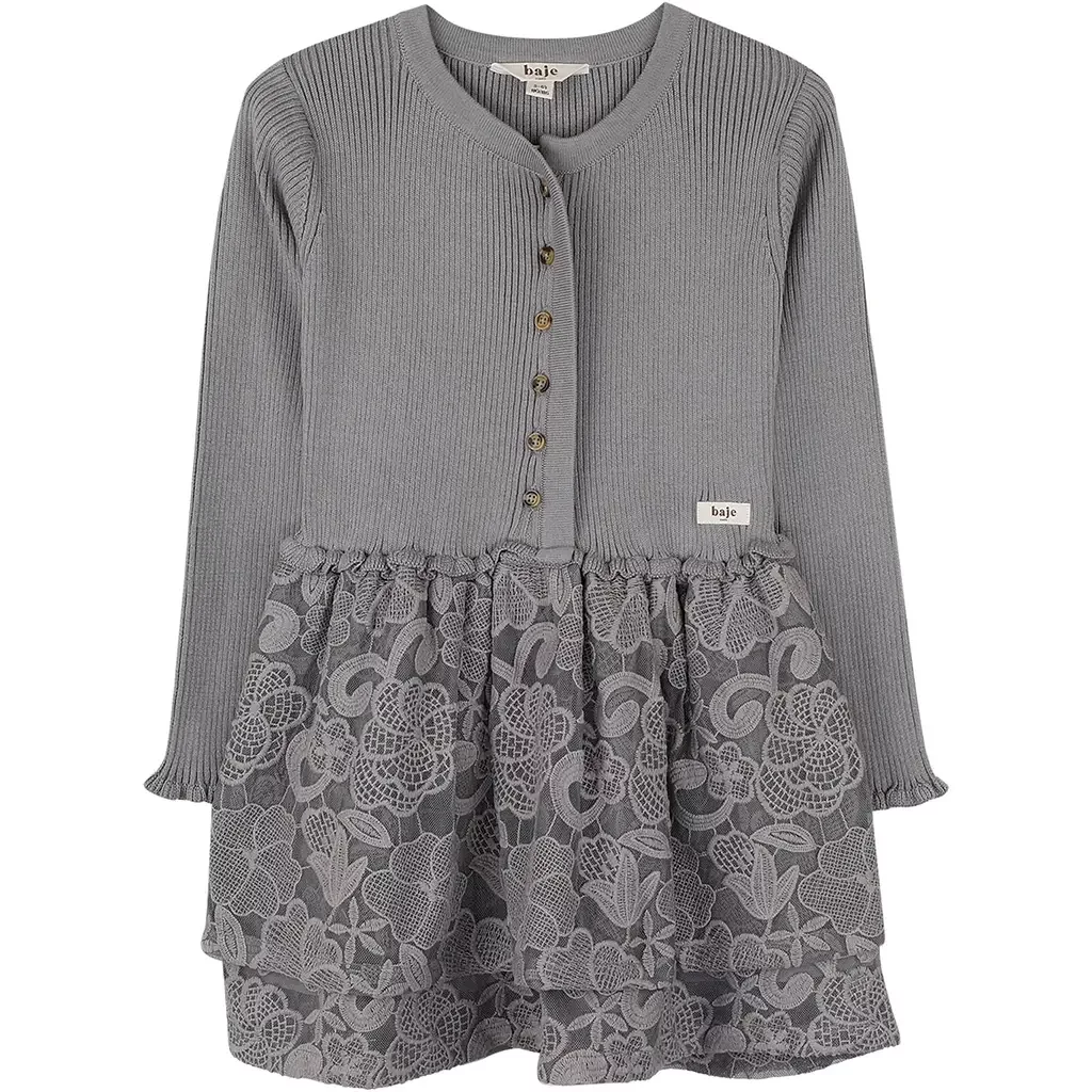 Jurk Marieze (grey steel)