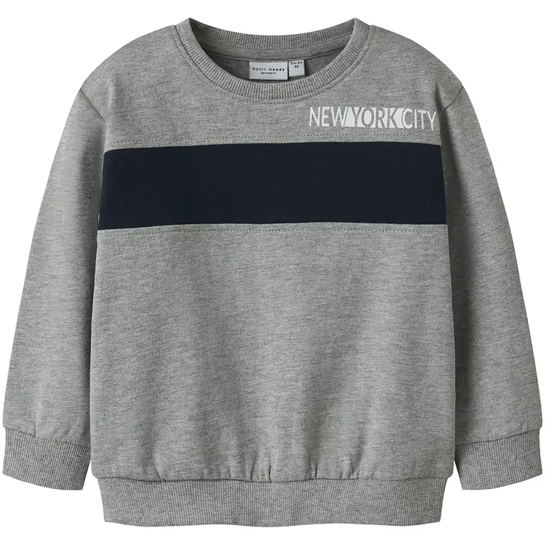 Trui sweater Vance (grey melange)