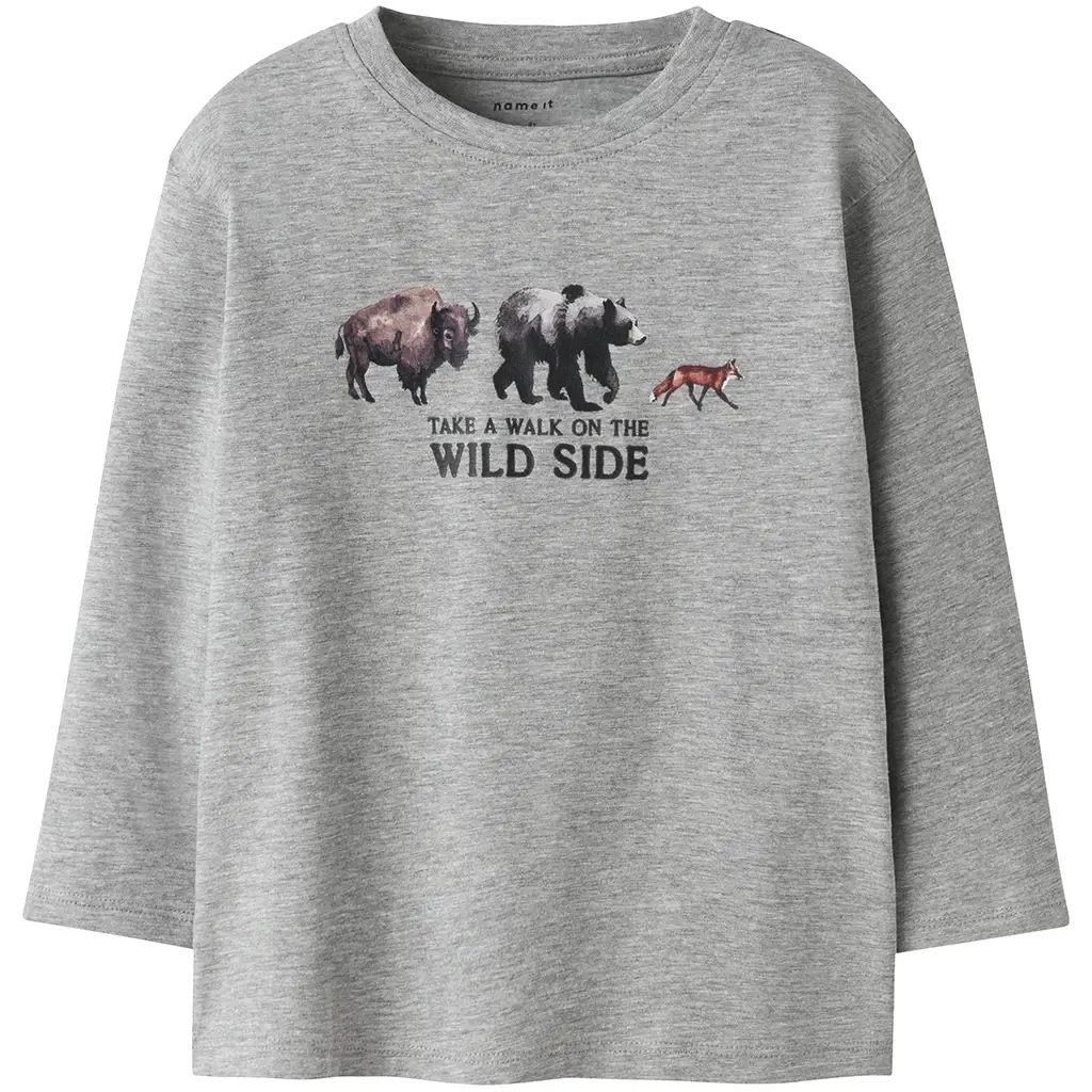 Longsleeve Moris (grey melange)