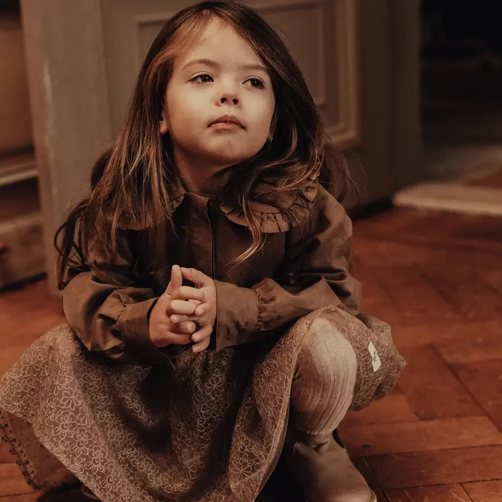 Jurk Bowil (brown cacao)